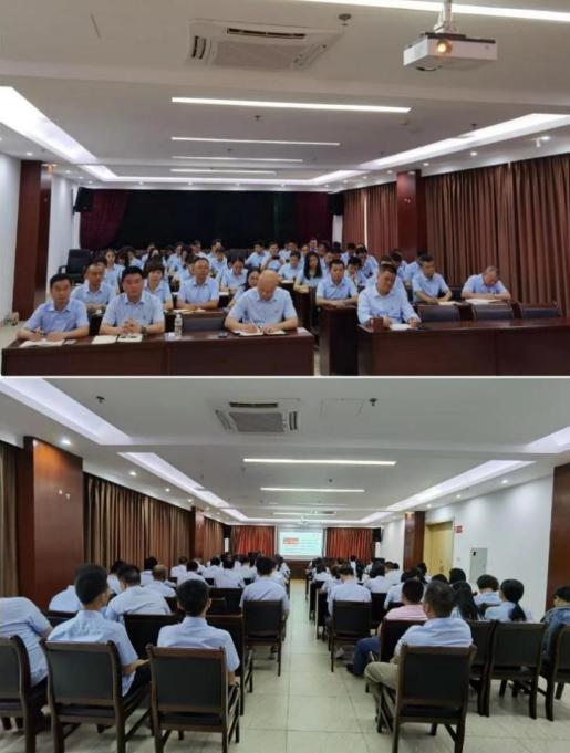 市環(huán)發(fā)公司組織召開(kāi)學(xué)習貫徹習近平總書(shū)記在全國兩會(huì )上重要講話(huà)精神專(zhuān)題宣講會(huì )